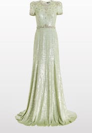 Jenny Packham Lombard Embellished Dress