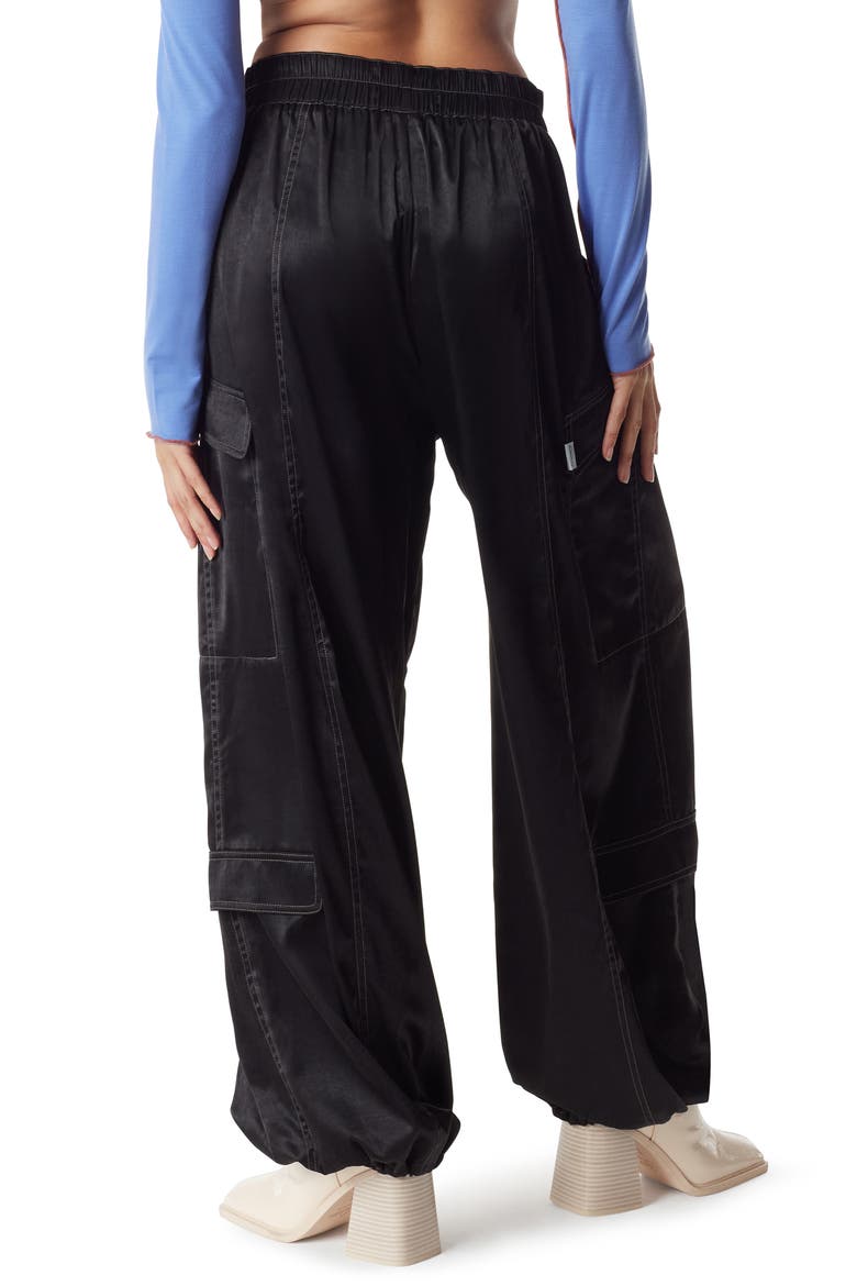 Wide Leg Parachute Pants, Alternate, color, ANTHRACITE
