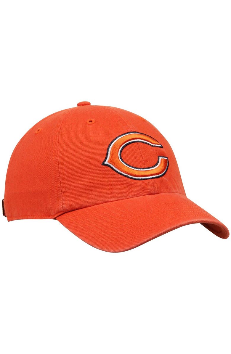'47 Men's '47 Orange Chicago Bears Clean Up Adjustable Hat, Alternate, color, Orange
