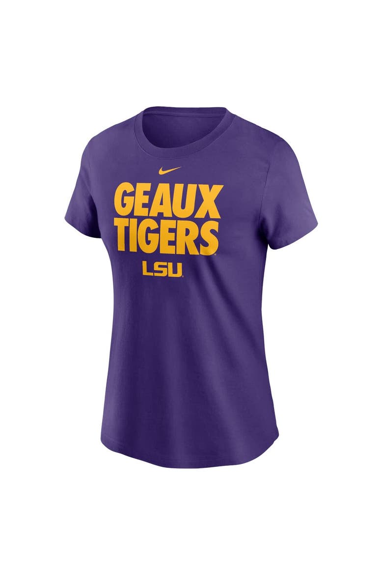 Women's Nike Purple LSU Tigers Local Ultimate Chant T-Shirt, Alternate, color, Purple