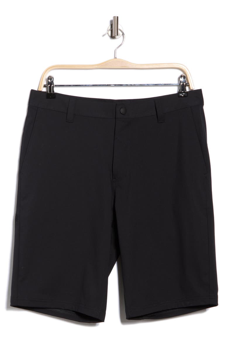 Rhone Commuter Solid Performance Shorts, Alternate, color, Black