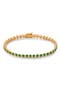 selected 18Ct Gold Vermeil/ Green Onyx