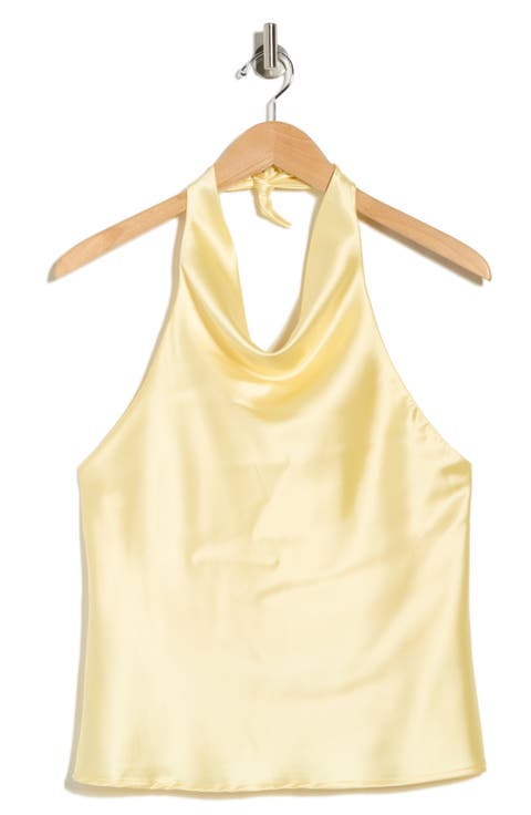 Satin Halter Top