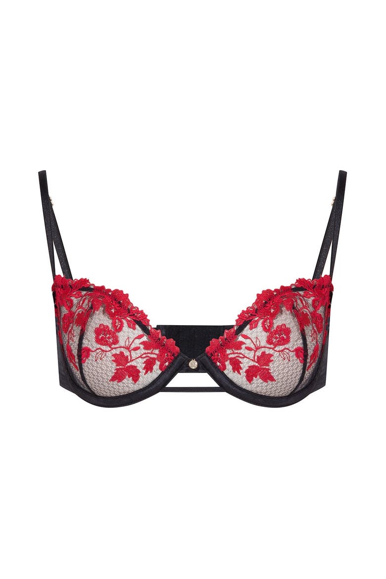 Rachel Lace Bra, Main, color, Black