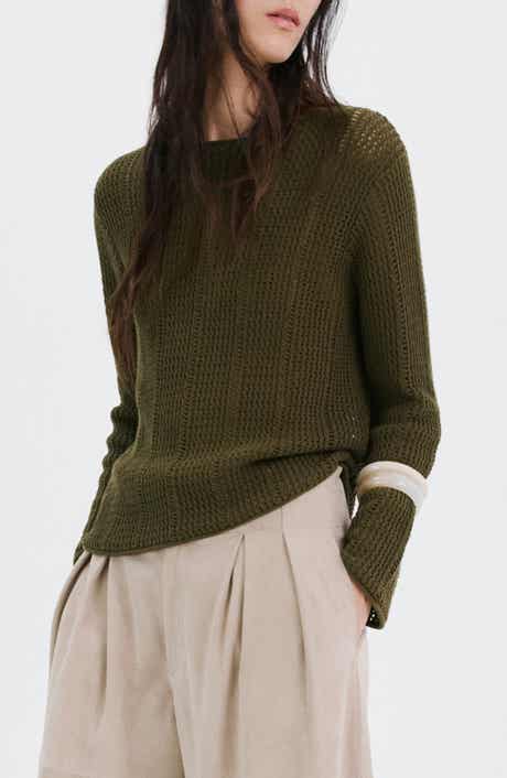 Open Stitch Sweater