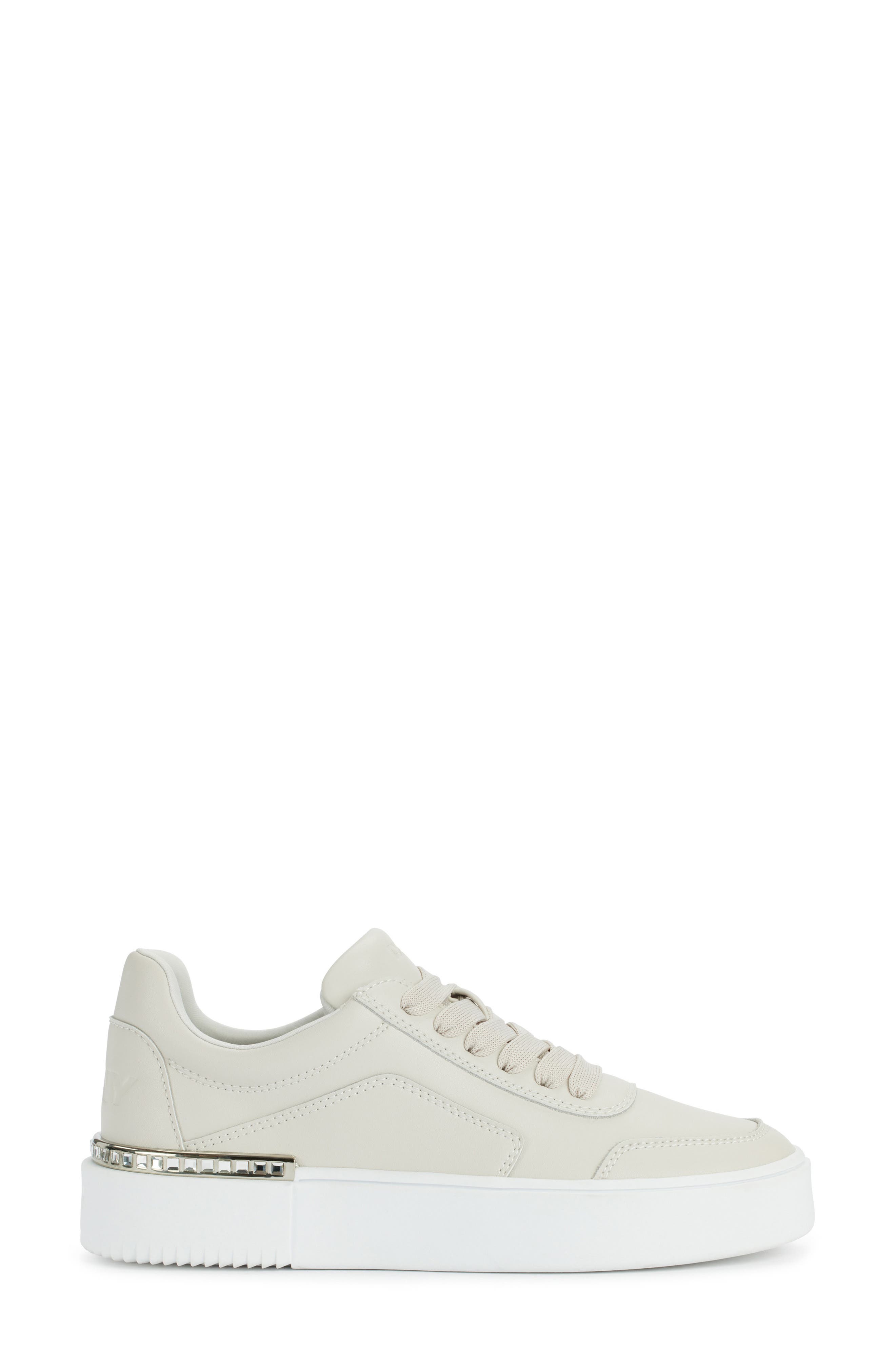 DKNY Beverly Platform Sneaker, Alternate, color, Soft White