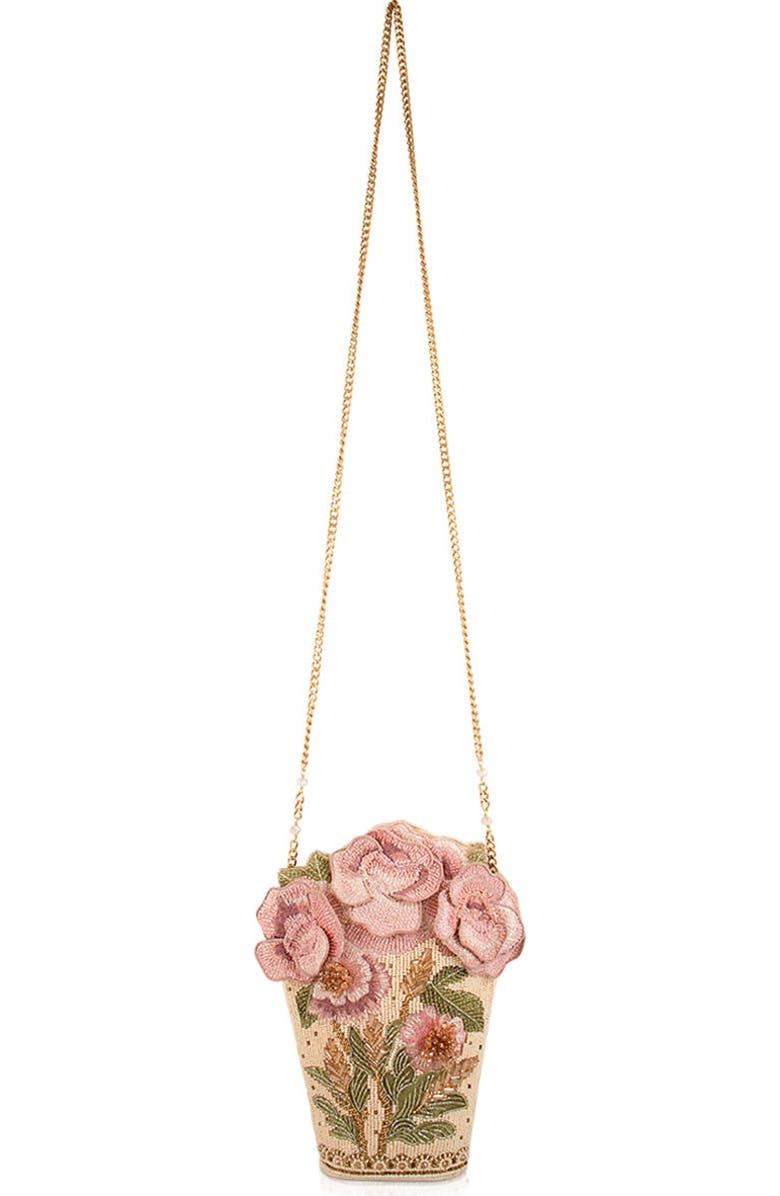 Mary Frances Accessories Sweet Pink Crossbody Handbag, Alternate, color, Pink