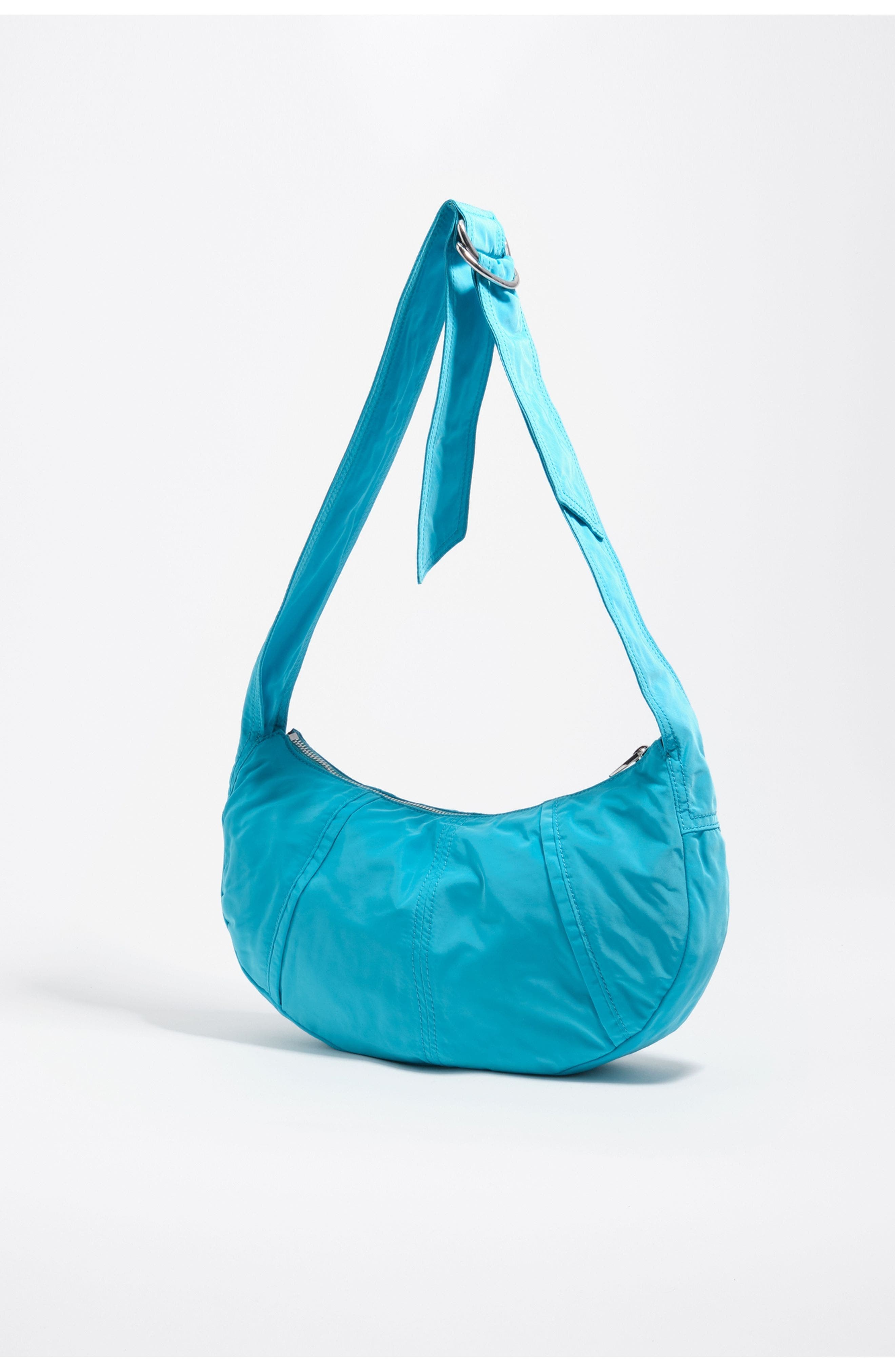 Bimba y Lola Medium Moon Bag, Alternate, color, Blue