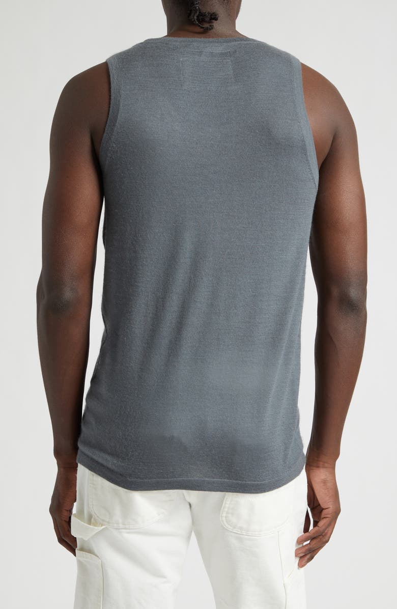 FRENCKENBERGER Big Cashmere Tank, Alternate, color, Gargoyle