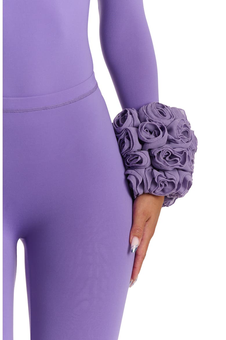 Rose Petal Cuffs, Alternate, color, VIOLET