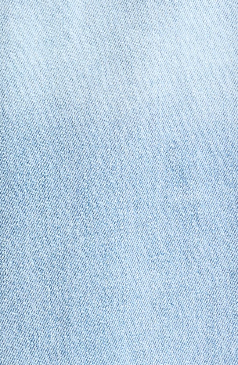 L'AGENCE Mack Oversize Denim Jacket, Alternate, color,