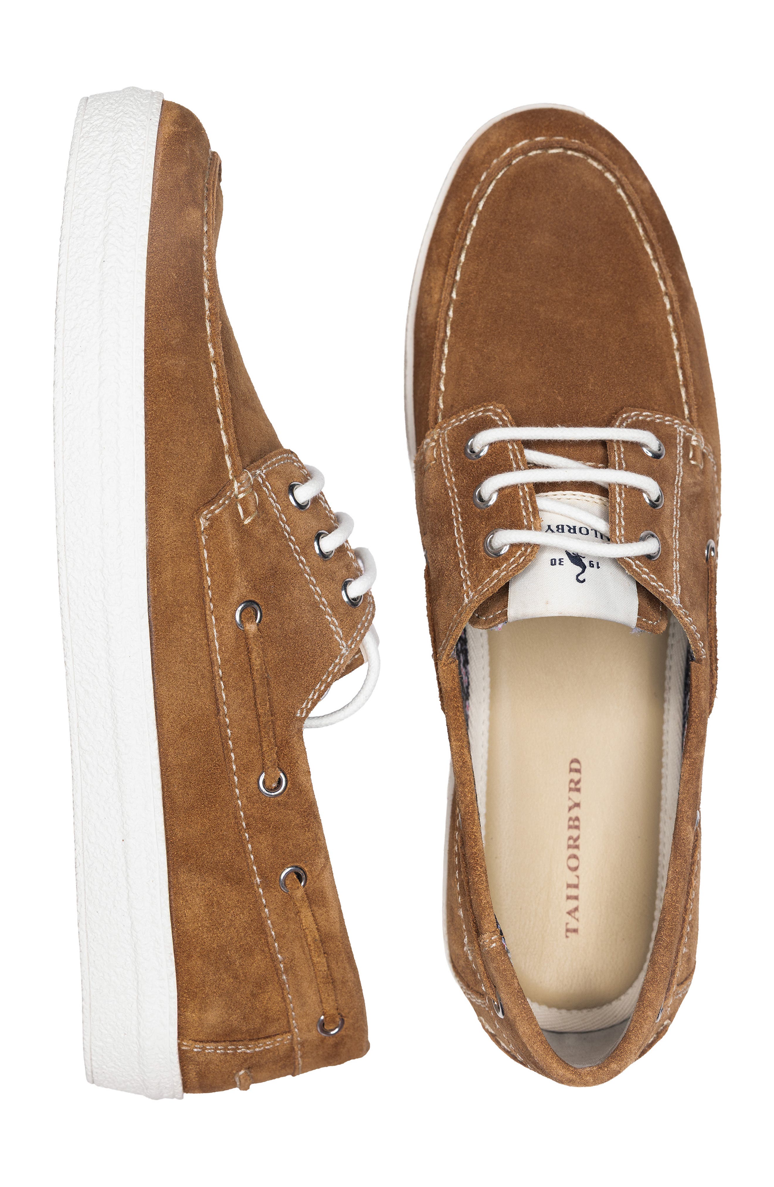 TailorByrd Starboard Boat Shoe, Alternate, color, Tan