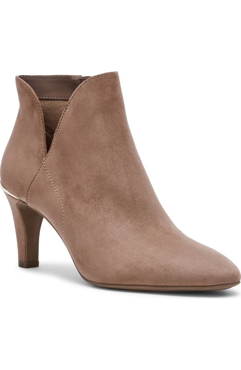 Anne Klein Annabelle Bootie, Main, color, Taupe