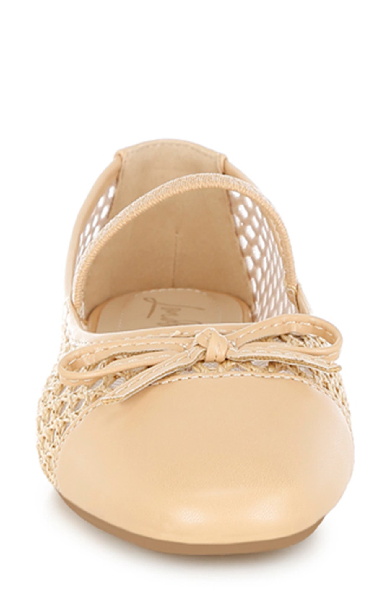 Omela Ballerina Flat, Alternate, color, TAN