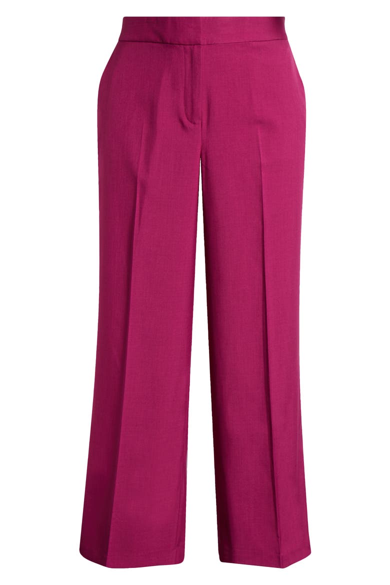 Wide Leg Pants, Alternate, color, WILD BERRY