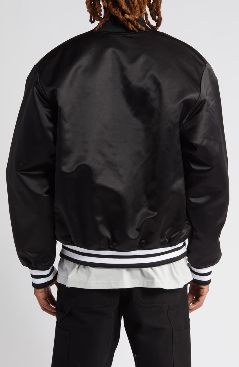 Carhartt Work In Progress Class of '89 Satin Bomber Jacket, Alternate, color, 