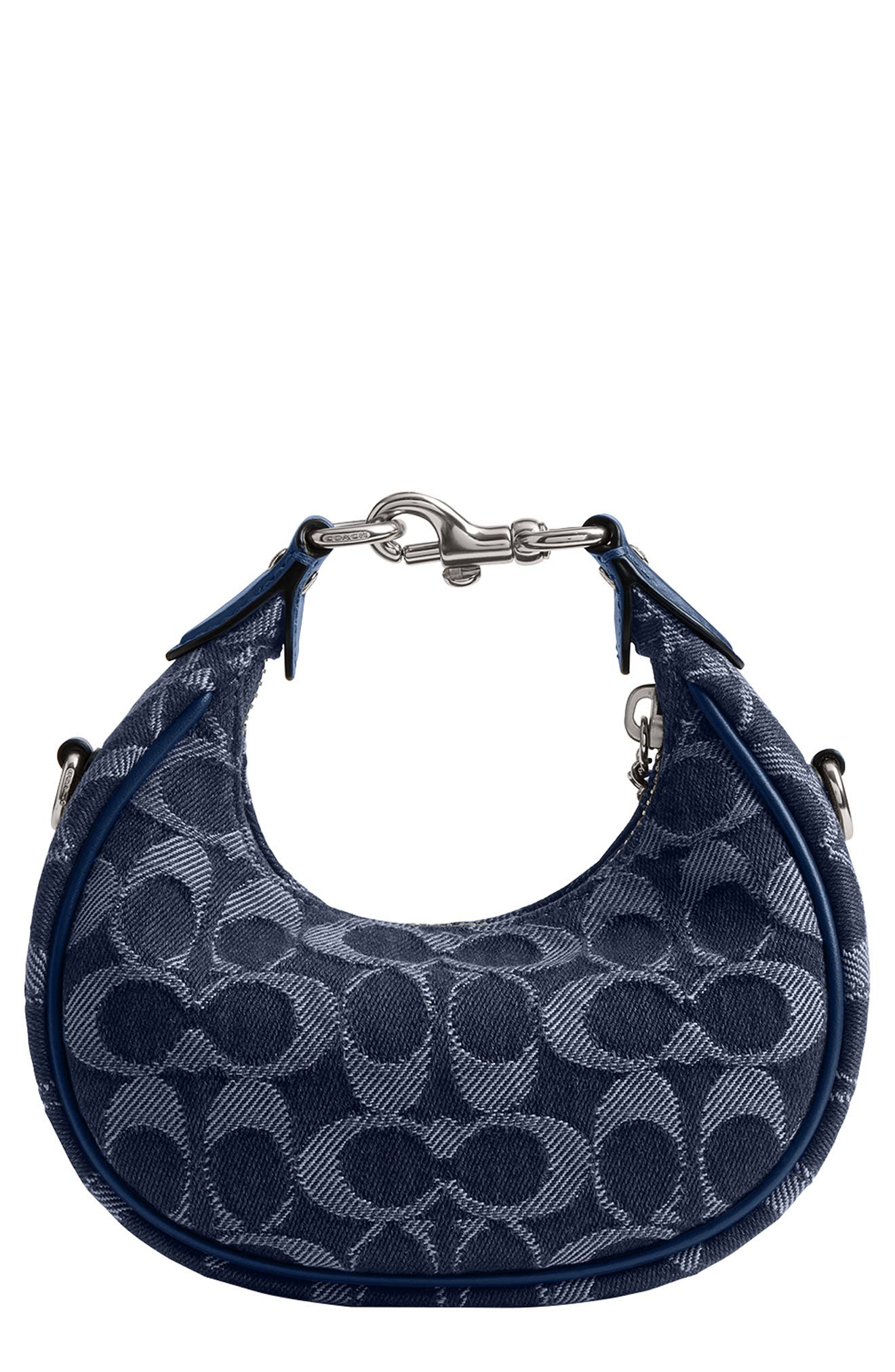 COACH Jonie Signature Washed Denim Crossbody Bag, Main, color, 