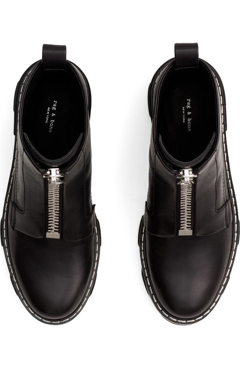 rag & bone Shiloh Zip Combat Boot, Alternate, color,