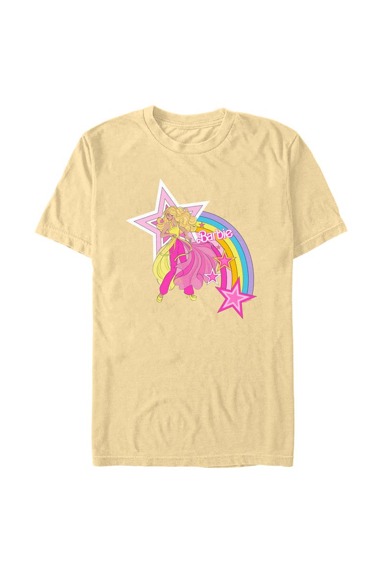 Men's Superstar and Rainbows T-Shirt, Main, color, Butter