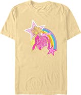 Barbie Men's Superstar and Rainbows T-Shirt