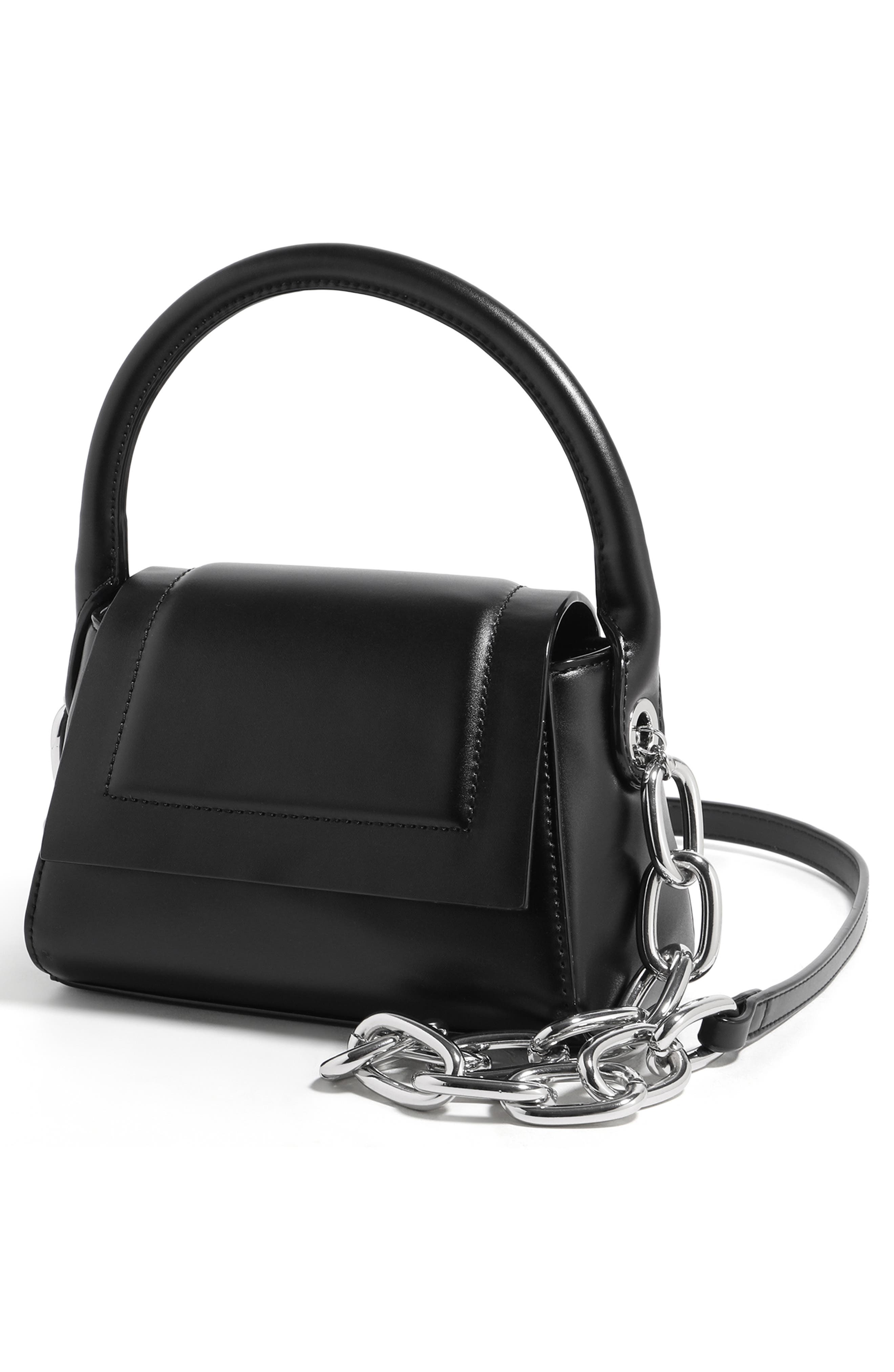 HOUSE OF WANT We Are Chic Vegan Leather Top Handle Crossbody, Alternate, color, 