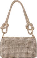 BERNESS Rhinestone Rectangular Shoulder Bag