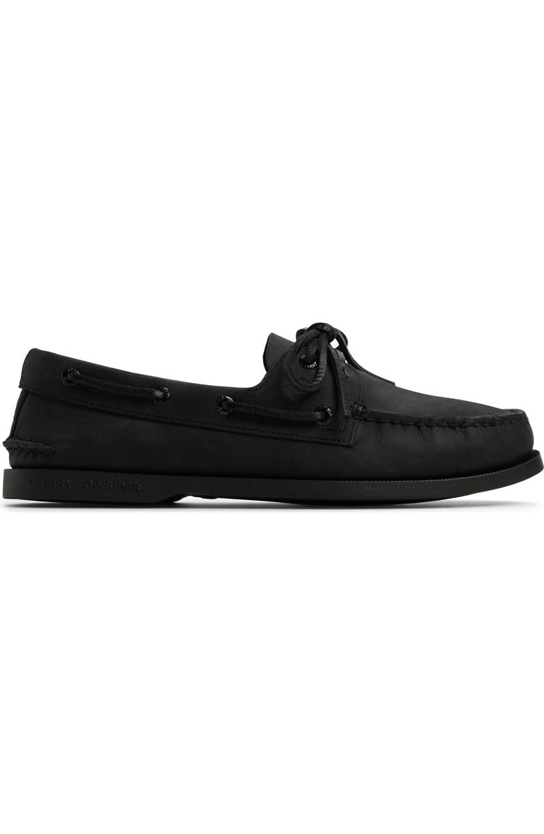 Sperry Authentic Original 2-Eye Boat Shoe, Alternate, color, Black