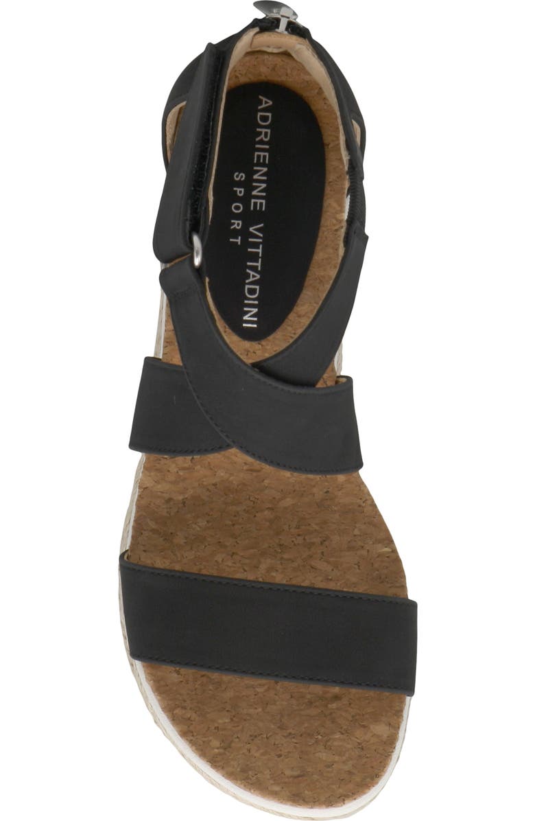 Adrienne Vittadini Cape Ann Jute Wedge Slide Sandal, Alternate, color,