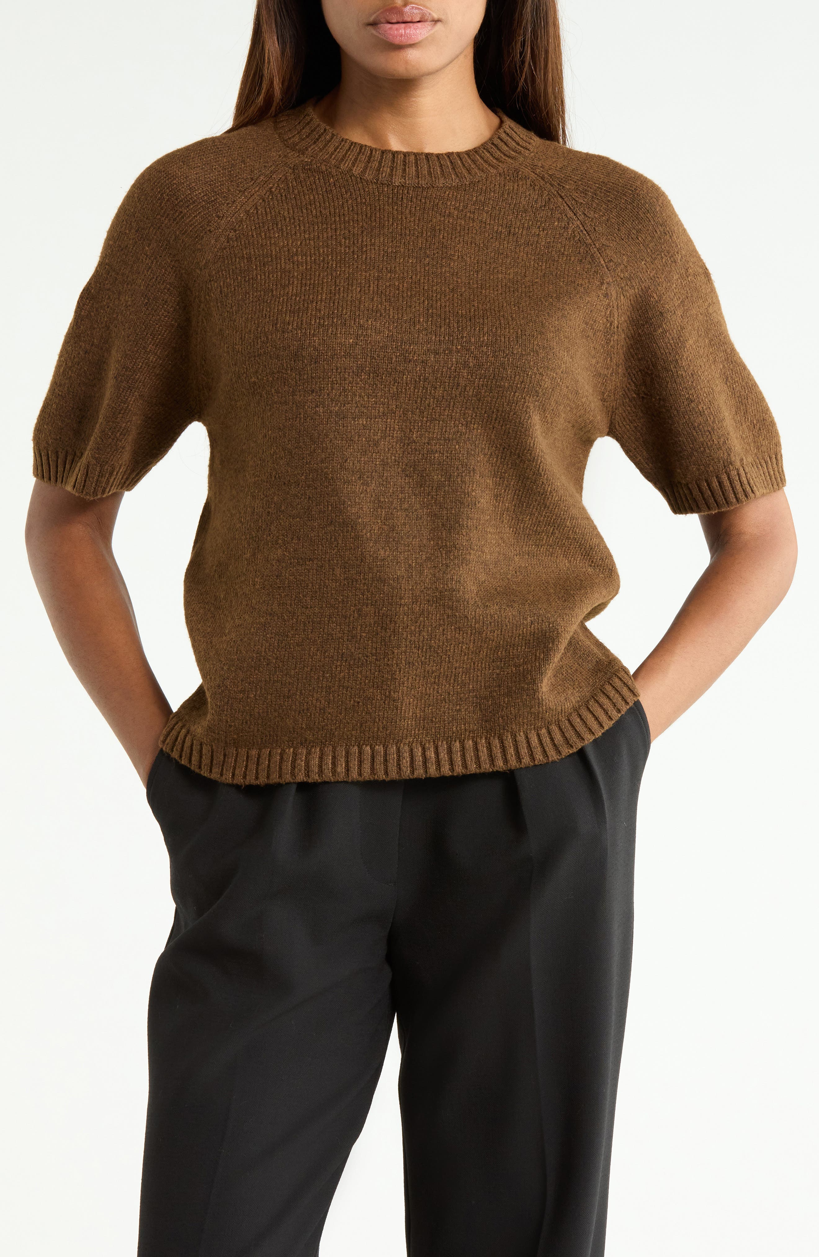 The Daily Short Sleeve Sweater