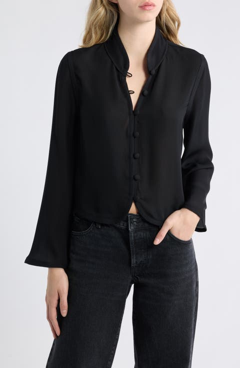 The Salon Silk Blazer
