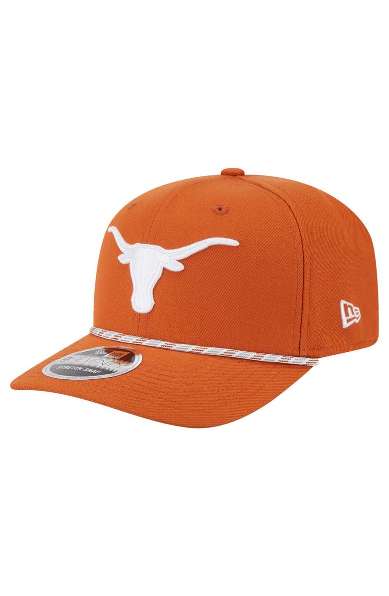 New Era Men's New Era Texas Orange Texas Longhorns Gameday Multi-Rope 9SEVENTY Stretch-Snap Hat, Main, color, Burnt Orange