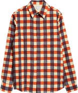 Bottega Veneta Macro Gingham Cotton Button-Up Shirt