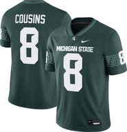 Nike Men's Nike Kirk Cousins Green Michigan State Spartans Alumni Game Jersey