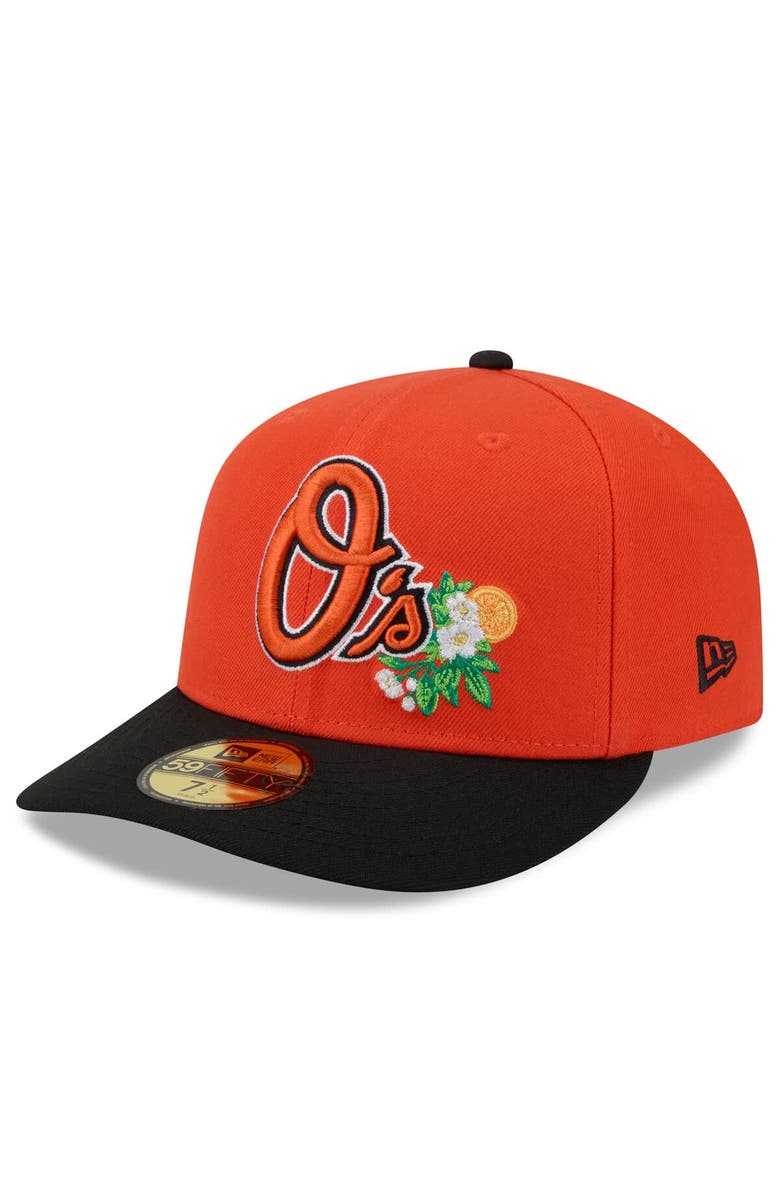 New Era Men's New Era  Orange/Black Baltimore Orioles 2026 Spring Training 59FIFTY Fitted Hat, Alternate, color, Orange