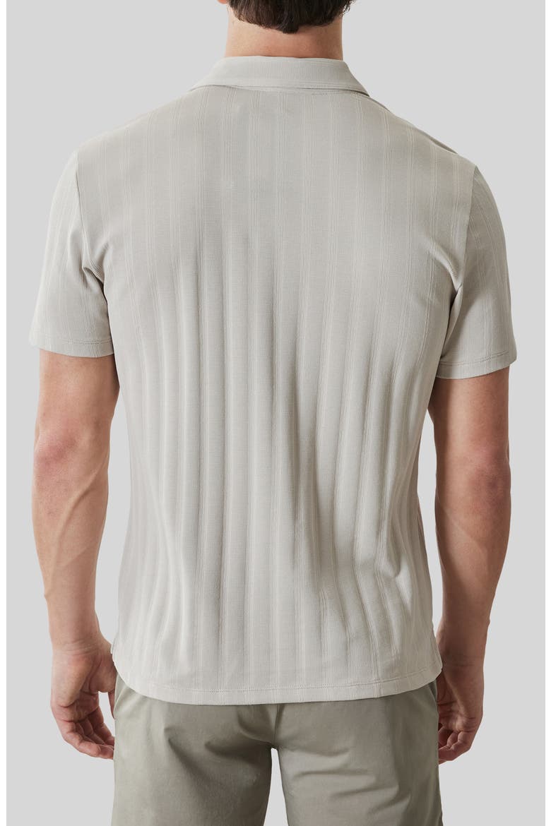 Caspian Rib Polo, Alternate, color, MOONSTONE
