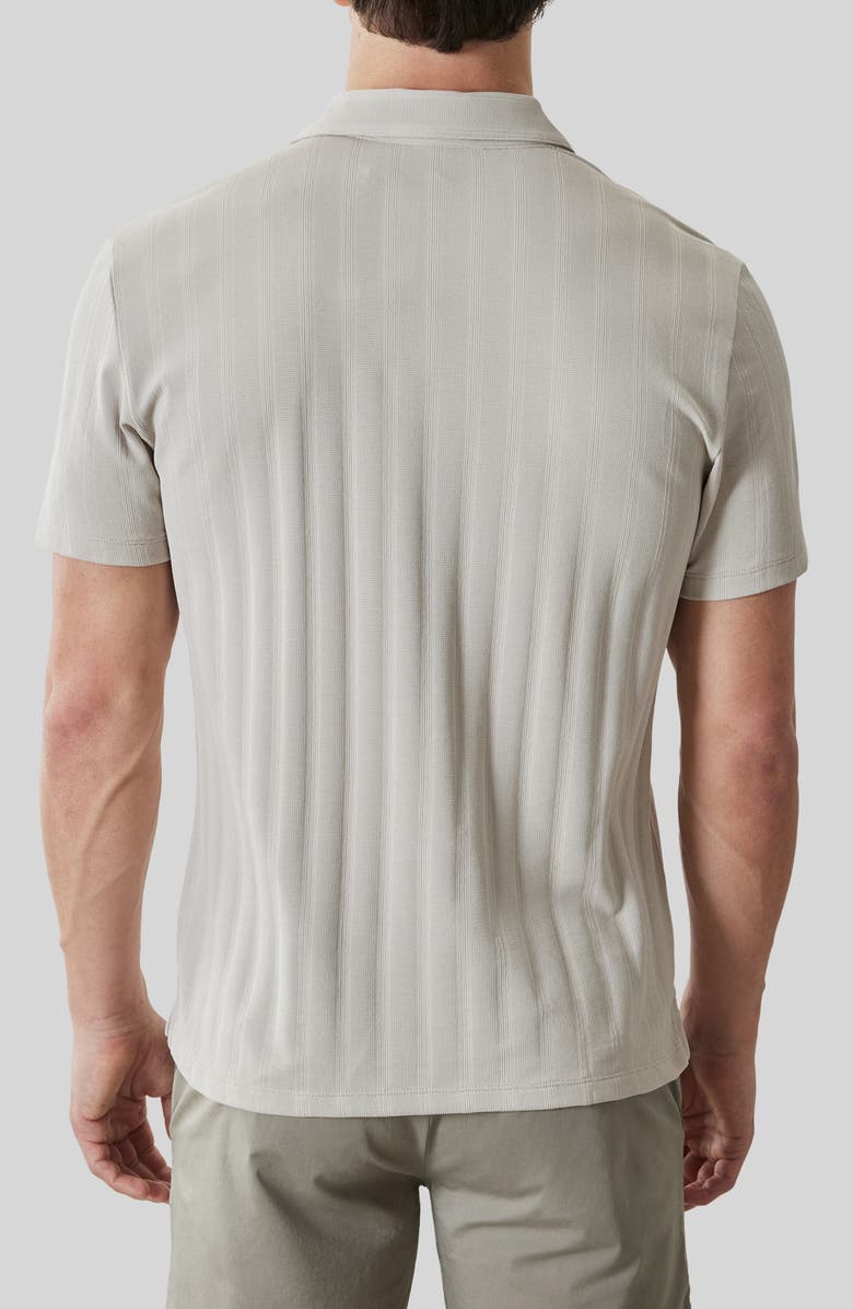Robert Barakett Caspian Rib Polo, Alternate, color, Moonstone