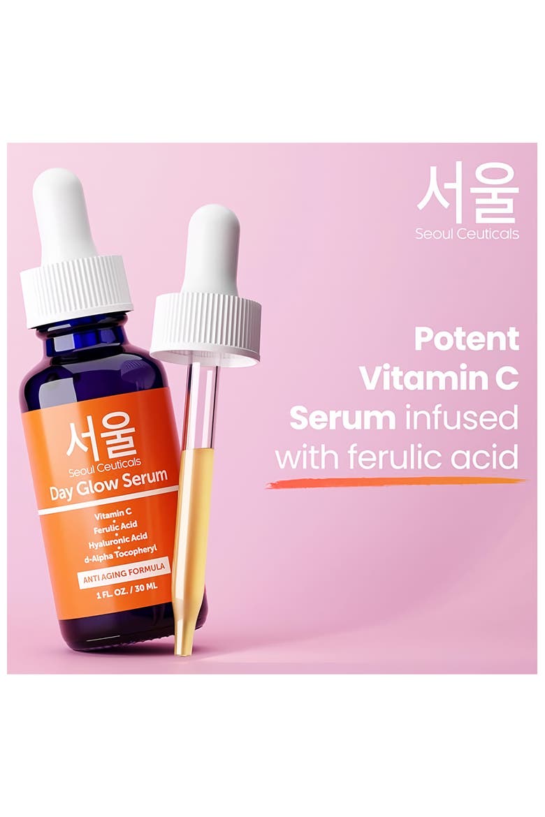 Korean Skincare Day Glow Vitamin C Serum K Beauty Skincare, Alternate, color, Clear