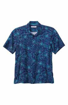 Tommy Bahama Bahama Coast Azul Burst IslandZone® Polo