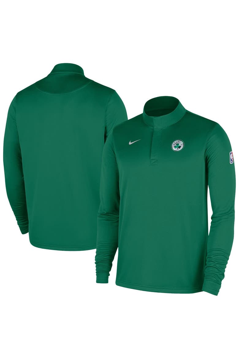 Men's Nike Kelly Green Boston Celtics 2025/26 Authentic Coaches Quarter-Zip Dri-Fit Top, Main, color, Kelly Green