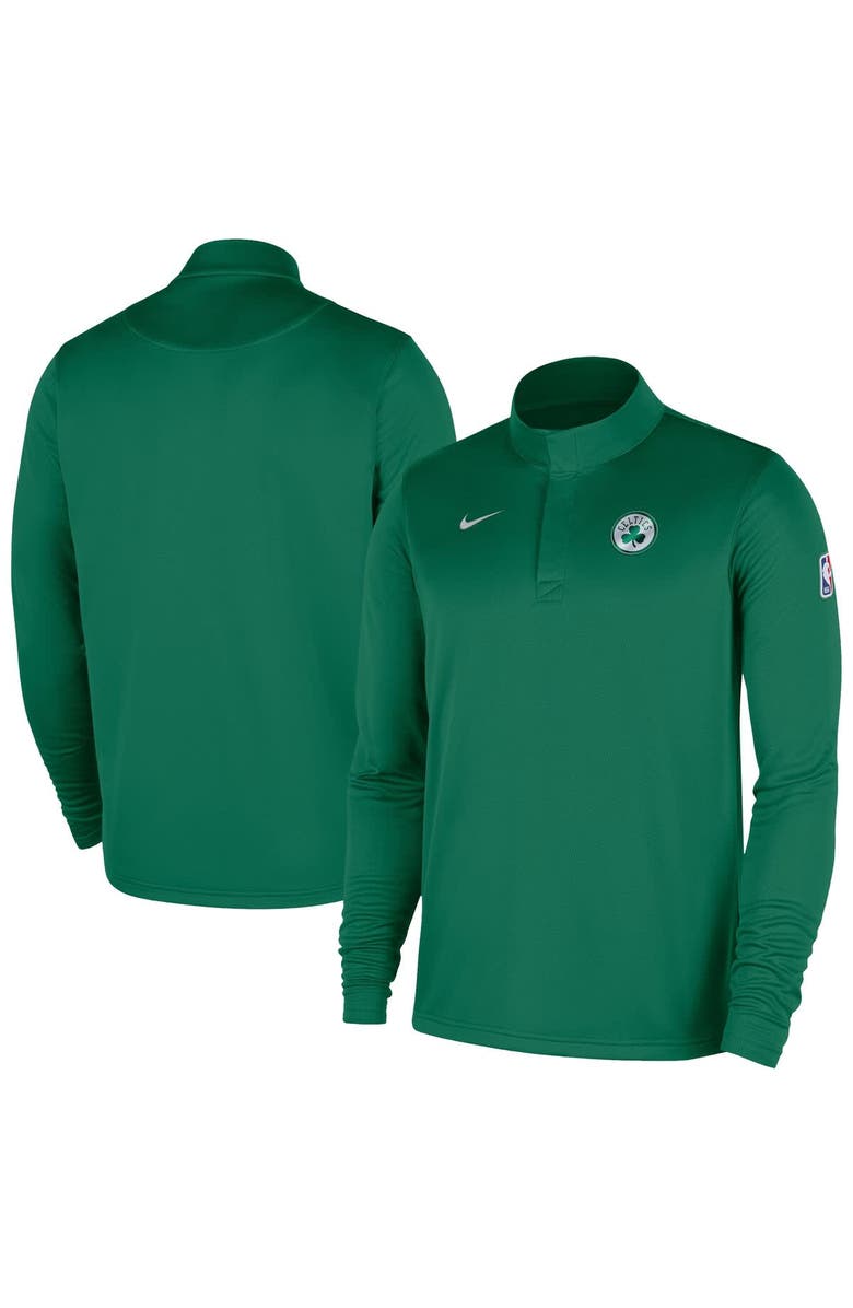 Nike Men's Nike Kelly Green Boston Celtics 2025/26 Authentic Coaches Quarter-Zip Dri-Fit Top, Main, color, Kelly Green