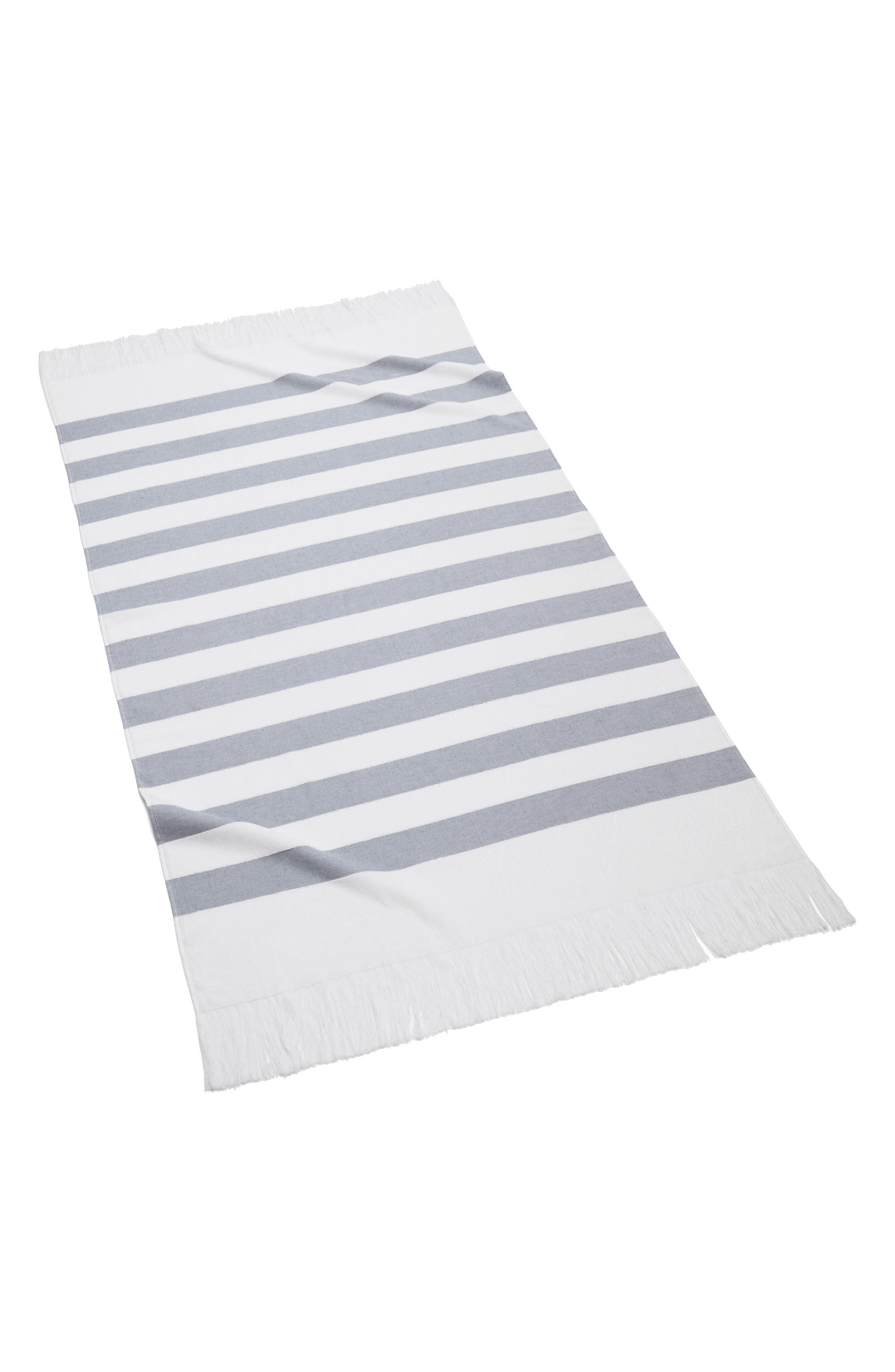 Sardinia Beach Stripe Cotton Beach Towel