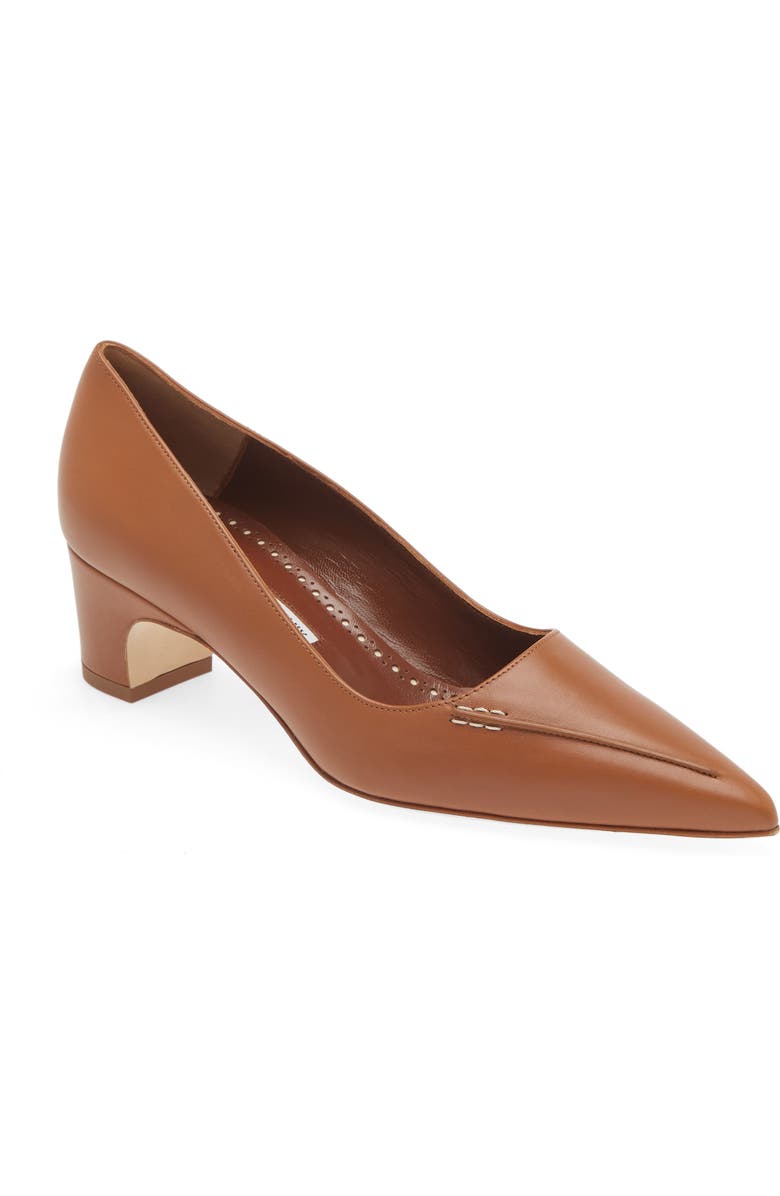 Manolo Blahnik Homeraso Pointed Toe Pump, Main, color,