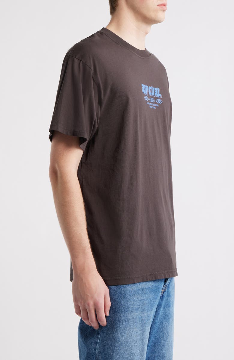 Rip Curl Liquid Trips Ripper Graphic T-Shirt, Alternate, color, Washed Black