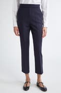 Max Mara Nepeta Wool Stretch Crepe Ankle Pants