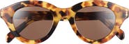 CELINE Triomphe 47mm Small Pantos Sunglasses
