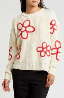 Gemma + Jane Flower Embroidered Sweater