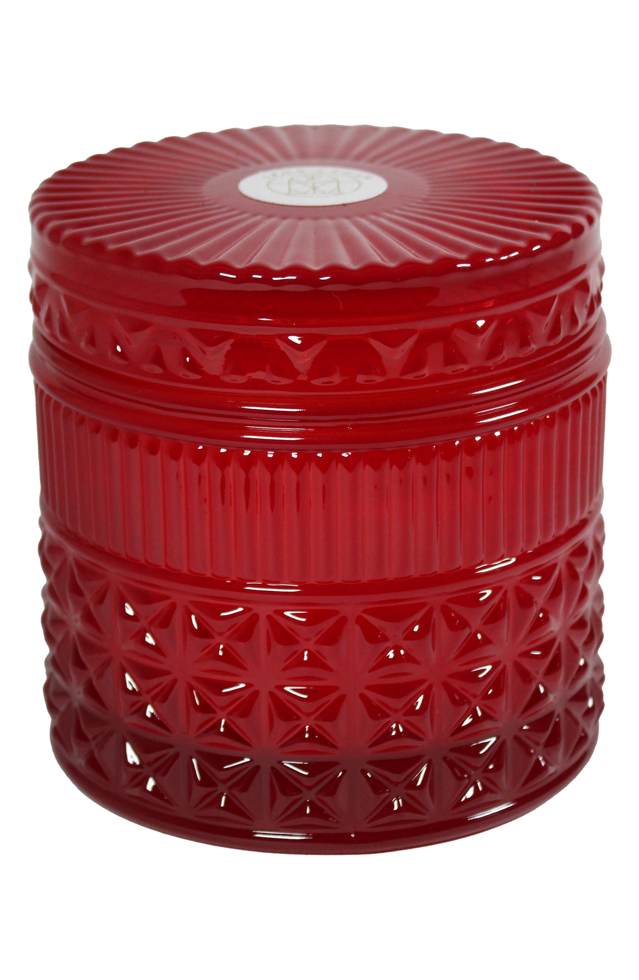 SAND AND FOG Winter White Embossed Jar Candle