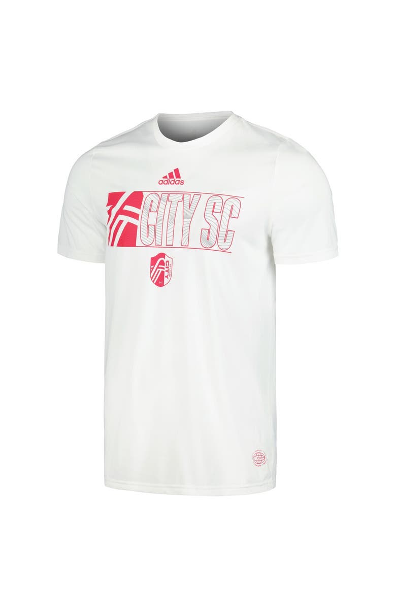 adidas Men's adidas White St. Louis City SC 2024 Jersey Hook AEROREADY T-Shirt, Alternate, color, White