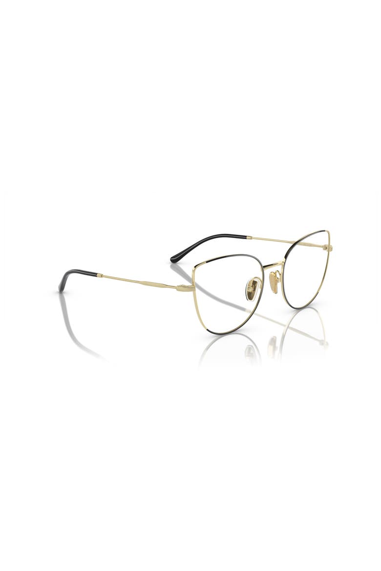 53mm Cat Eye optical glasses, Alternate, color, Black