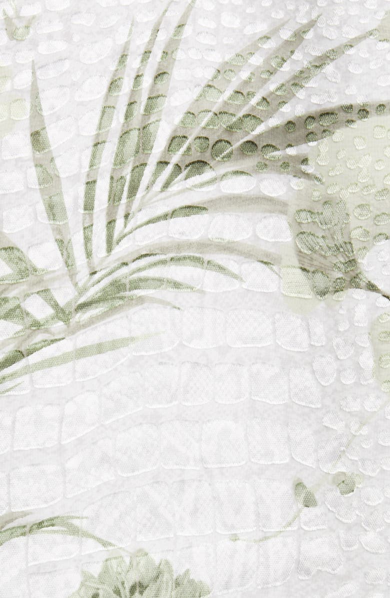 Ted Baker London Glimmah Highland Floral Long Sleeve Shift Dress, Alternate, color, 